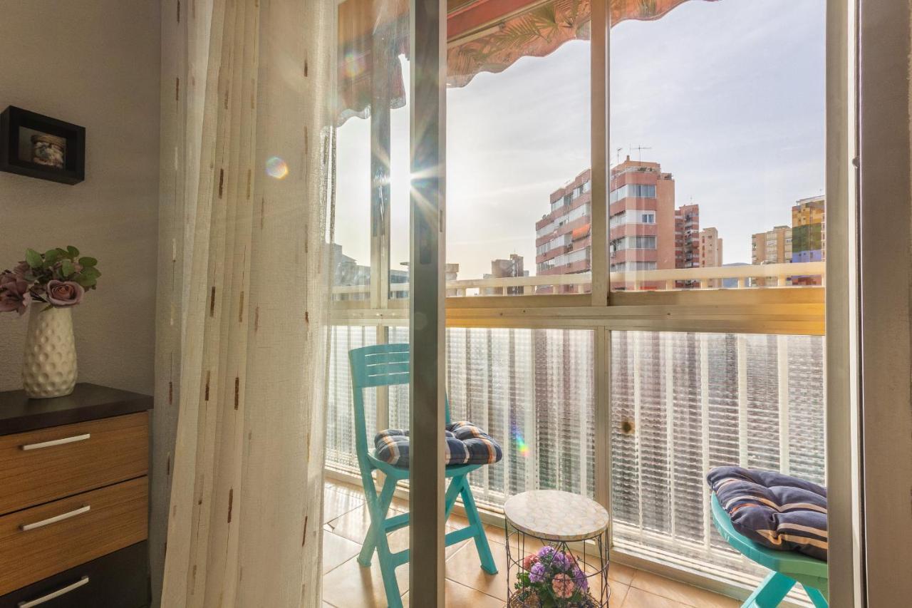 2Br Flat - Aircon - 5 Min Walk To Benidorm Beach Apartamento Exterior foto